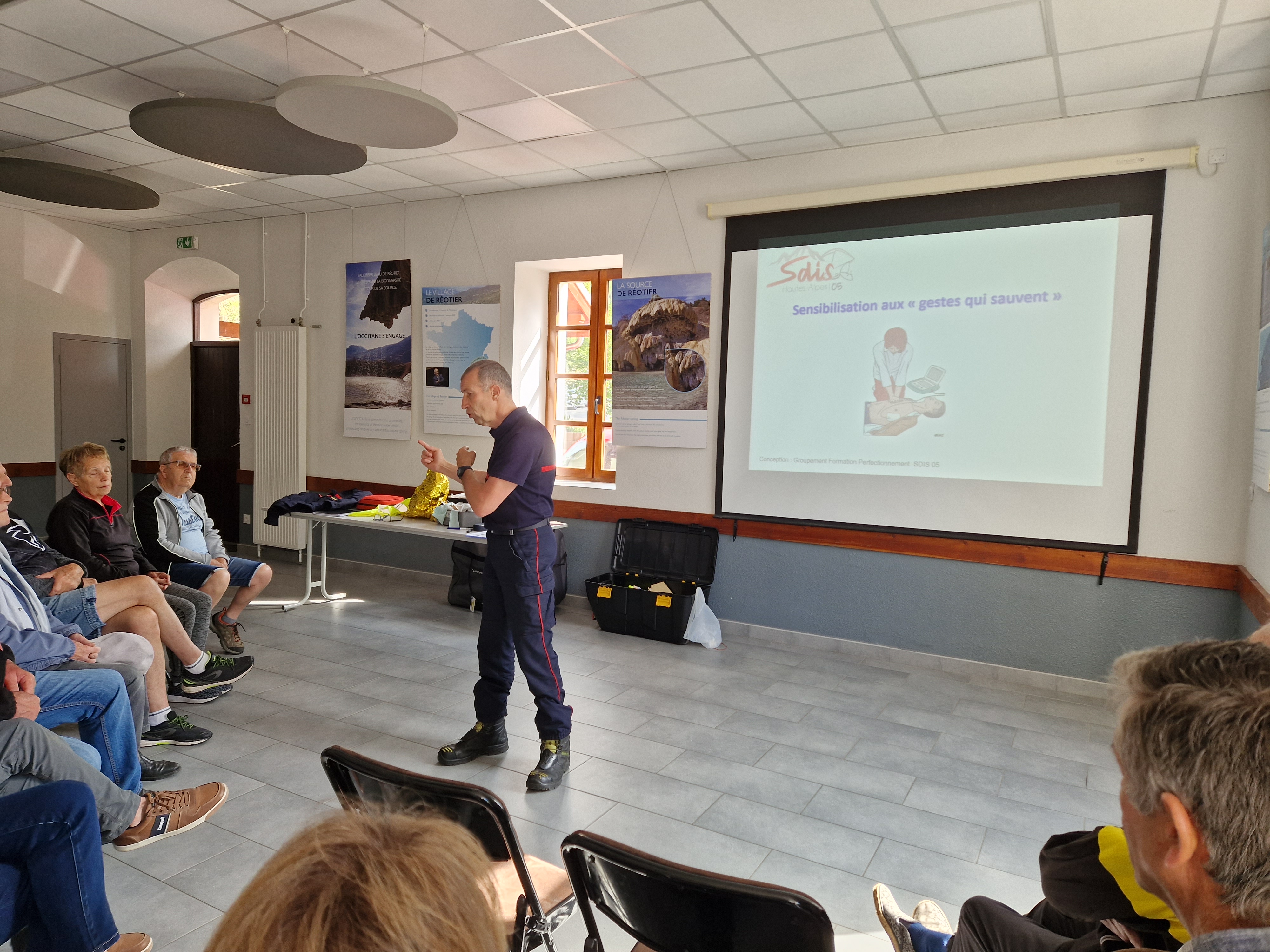 Formation aux gestes qui sauvent