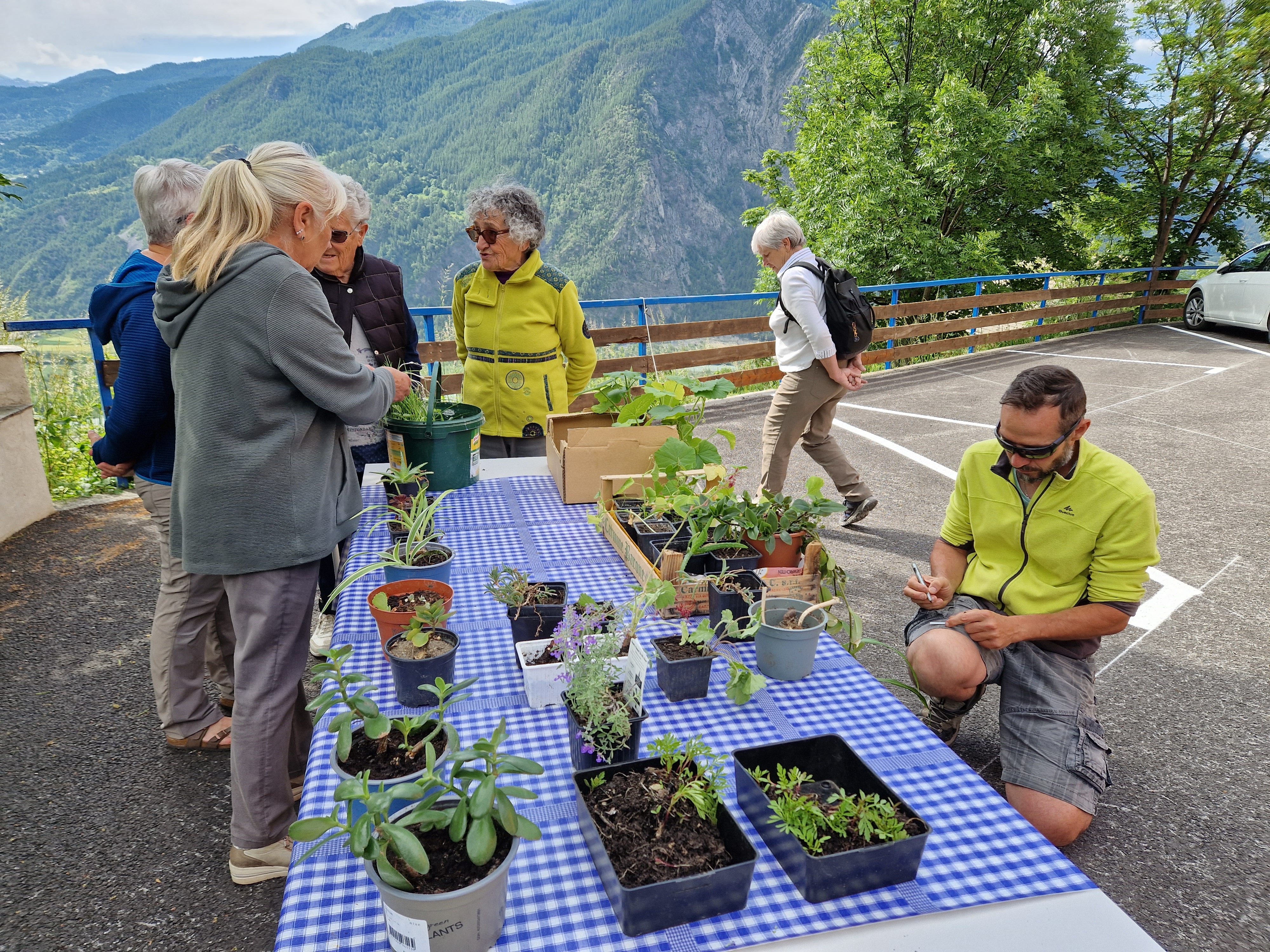 Le troc vert a réuni