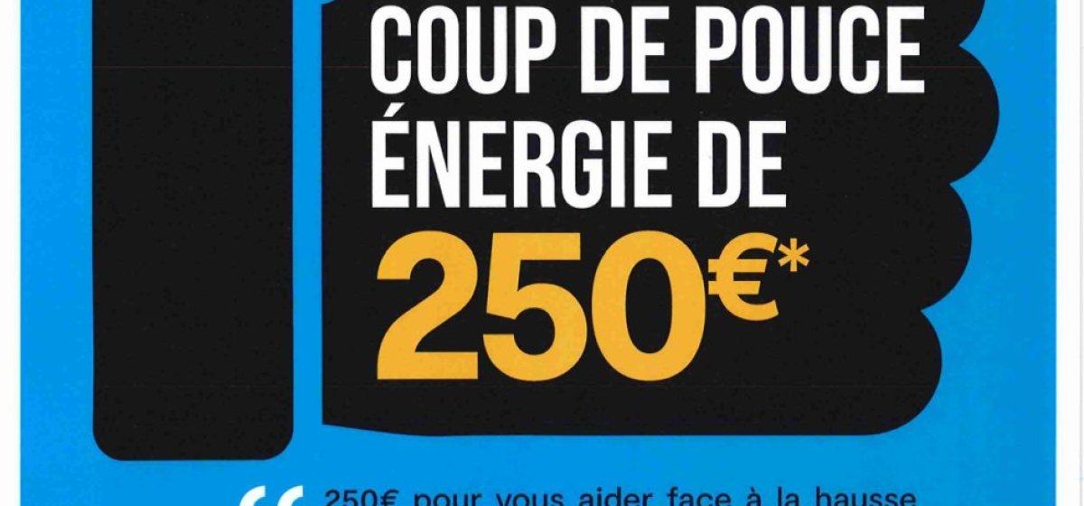 Coup de pouce énergie