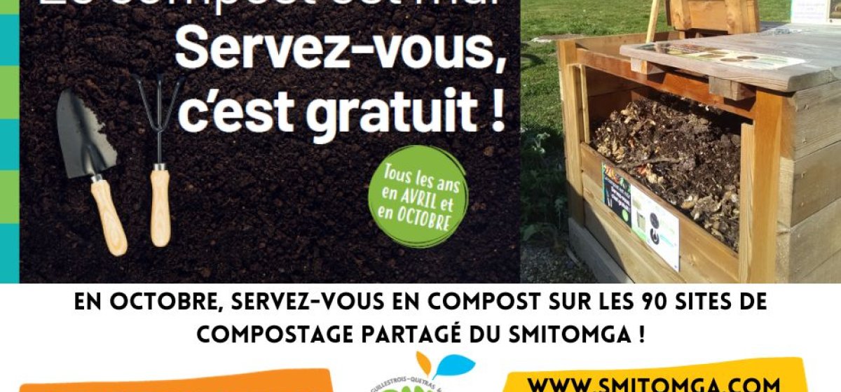 Le compost est mûr sur les sites de compostage partagé du Guillestrois-Queyras