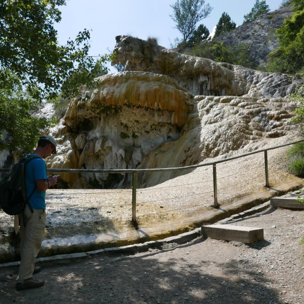 Fontaine pétrifiante août 2018